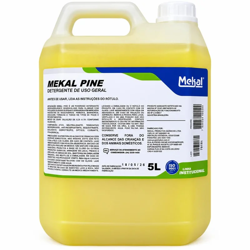 Mekal Pine (detergente desengordurante de uso geral)