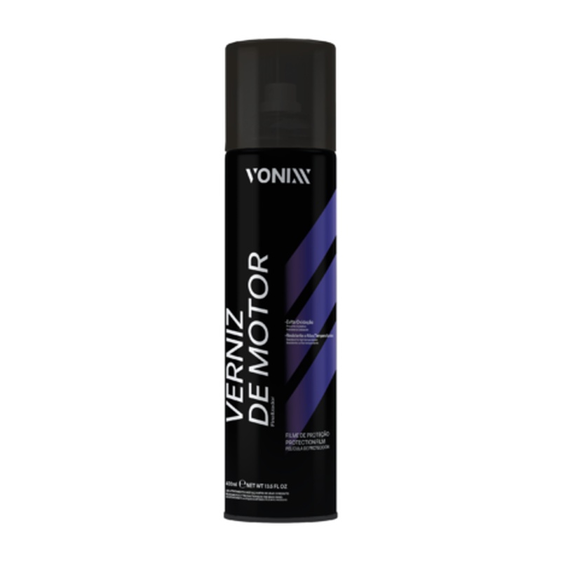 VERNIZ DE MOTOR AEROSSOL 400ML — Vonixx