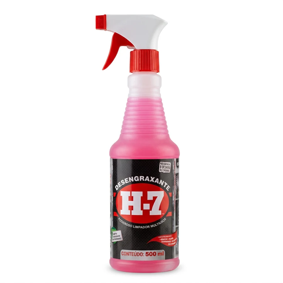 H-7 (desengraxante e limpador multiuso) — 500 ml