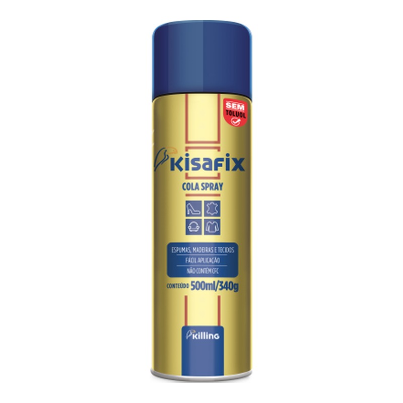 Cola Spray Multiuso 500 ml / 340 g — Kisafix