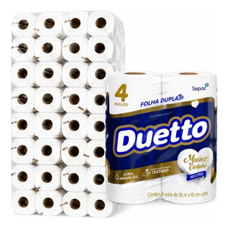 Papel Higiênico Folha Dupla Duetto