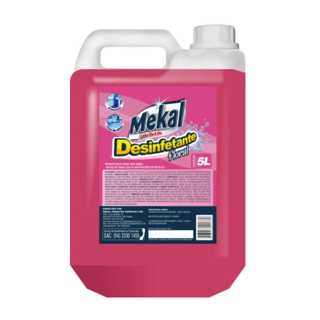 Mekal Desinfetante Floral (limpa e perfuma)