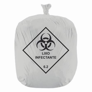 Saco Plástico para Lixo Infectante