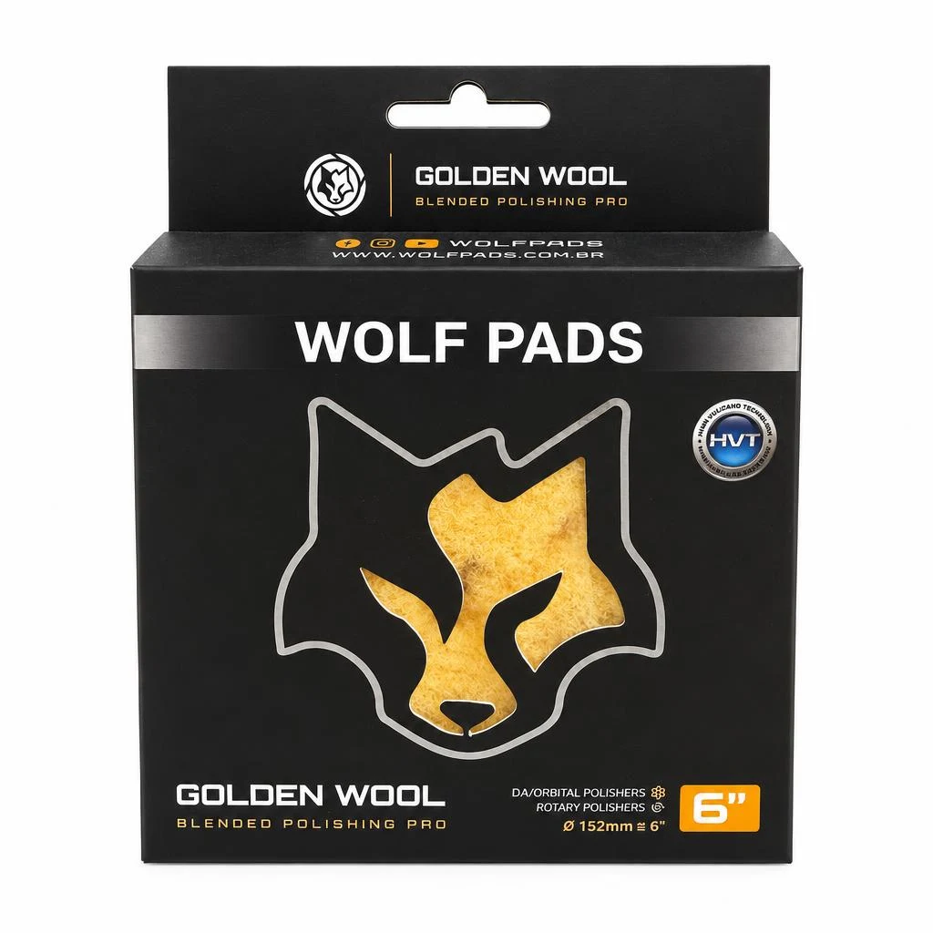 Wolf Pads Golden Wool 6" (boina híbrida)