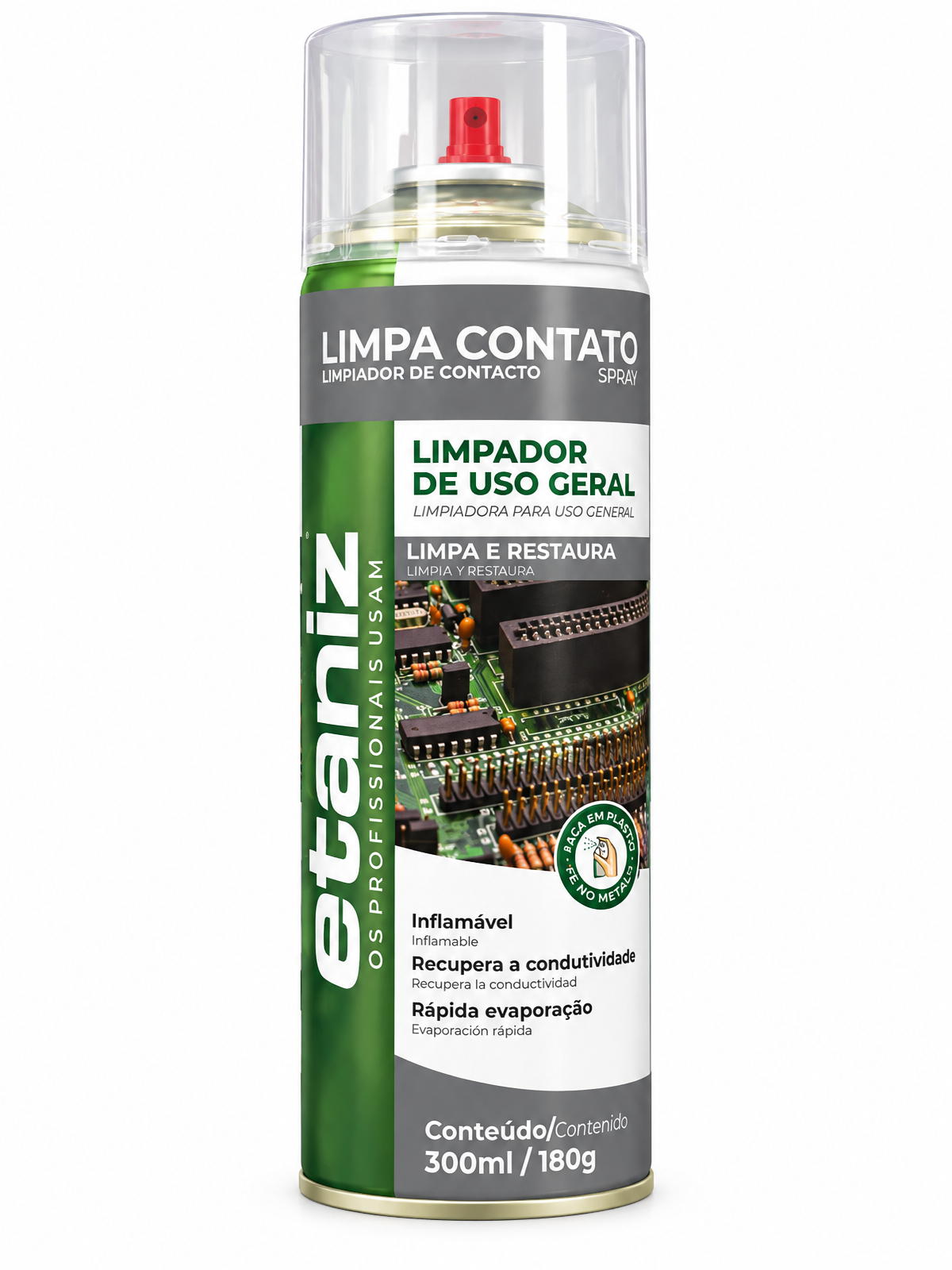 Limpa Contato Spray 300 ml — Etaniz