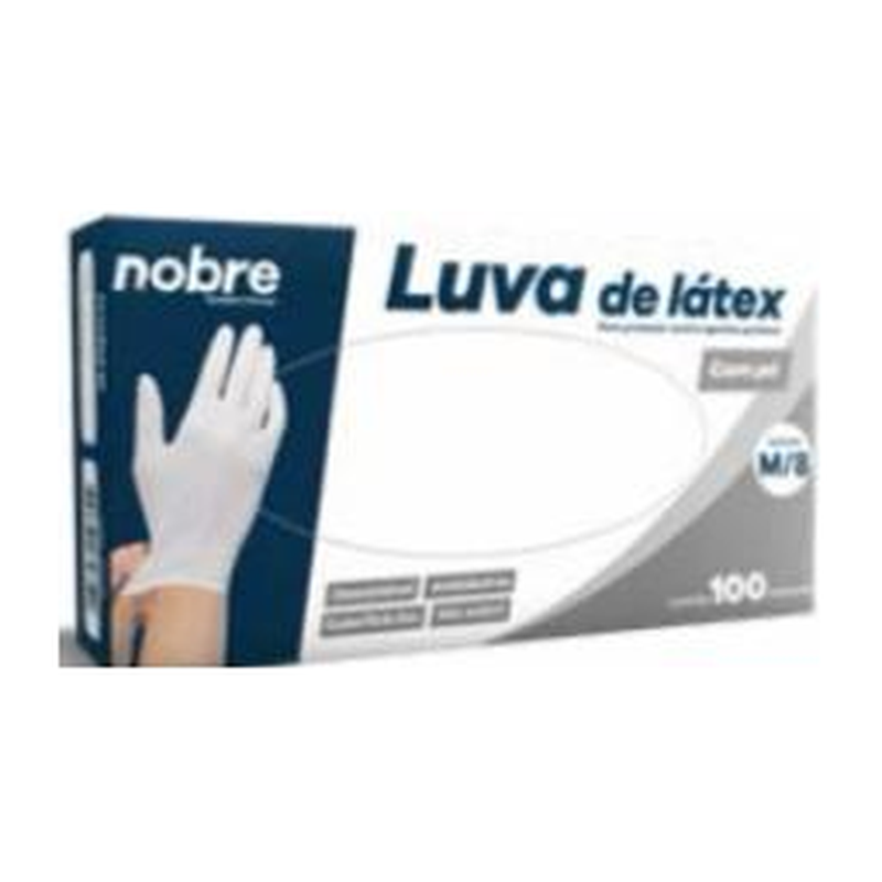 Luva de Látex com Pó — Nobre