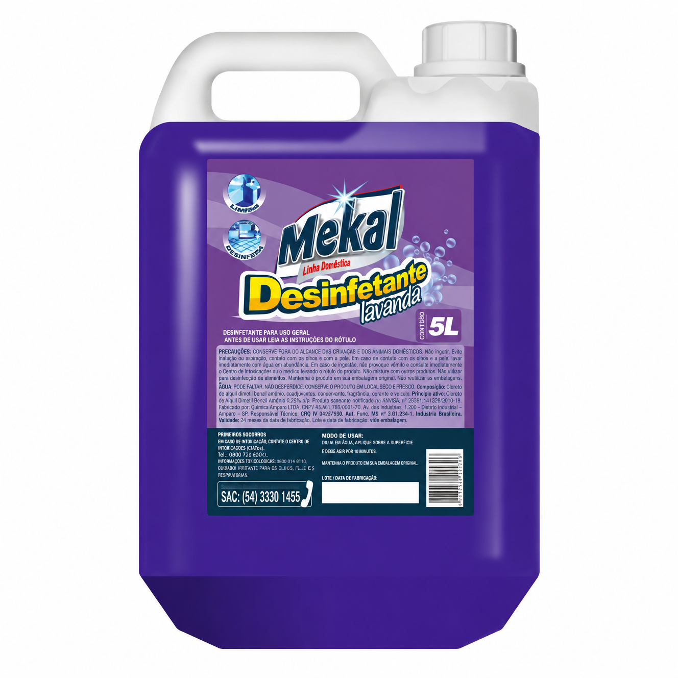 Mekal Desinfetante Lavanda 5 L