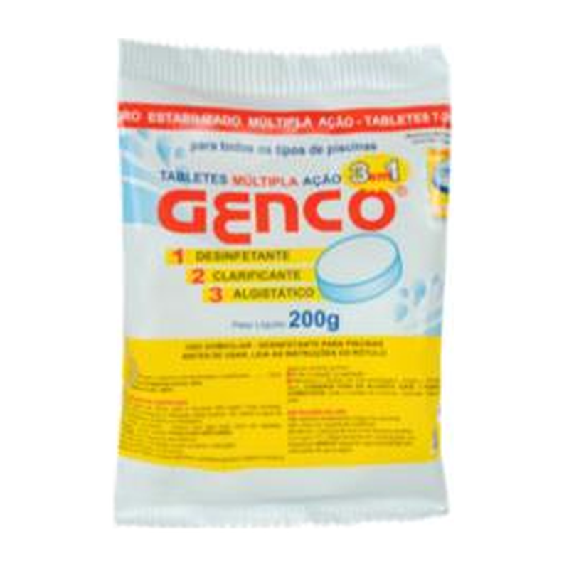 Tabletes Múltipla Ação 3 em 1 200 g — Genco
