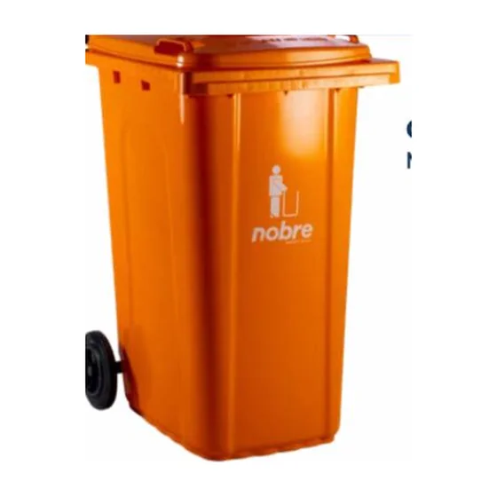 Coletora de Lixo Modelo Europeu 120 L ou 240 L — Nobre