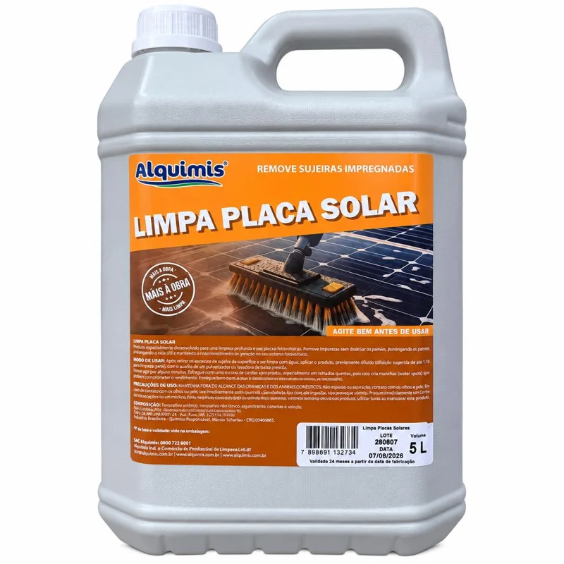 Limpa Placa Solar (limpeza de painéis fotovoltaicos)