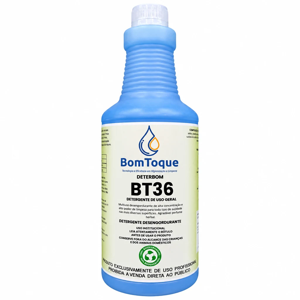 BomToque Deterbom BT36 — Detergente Desengordurante
