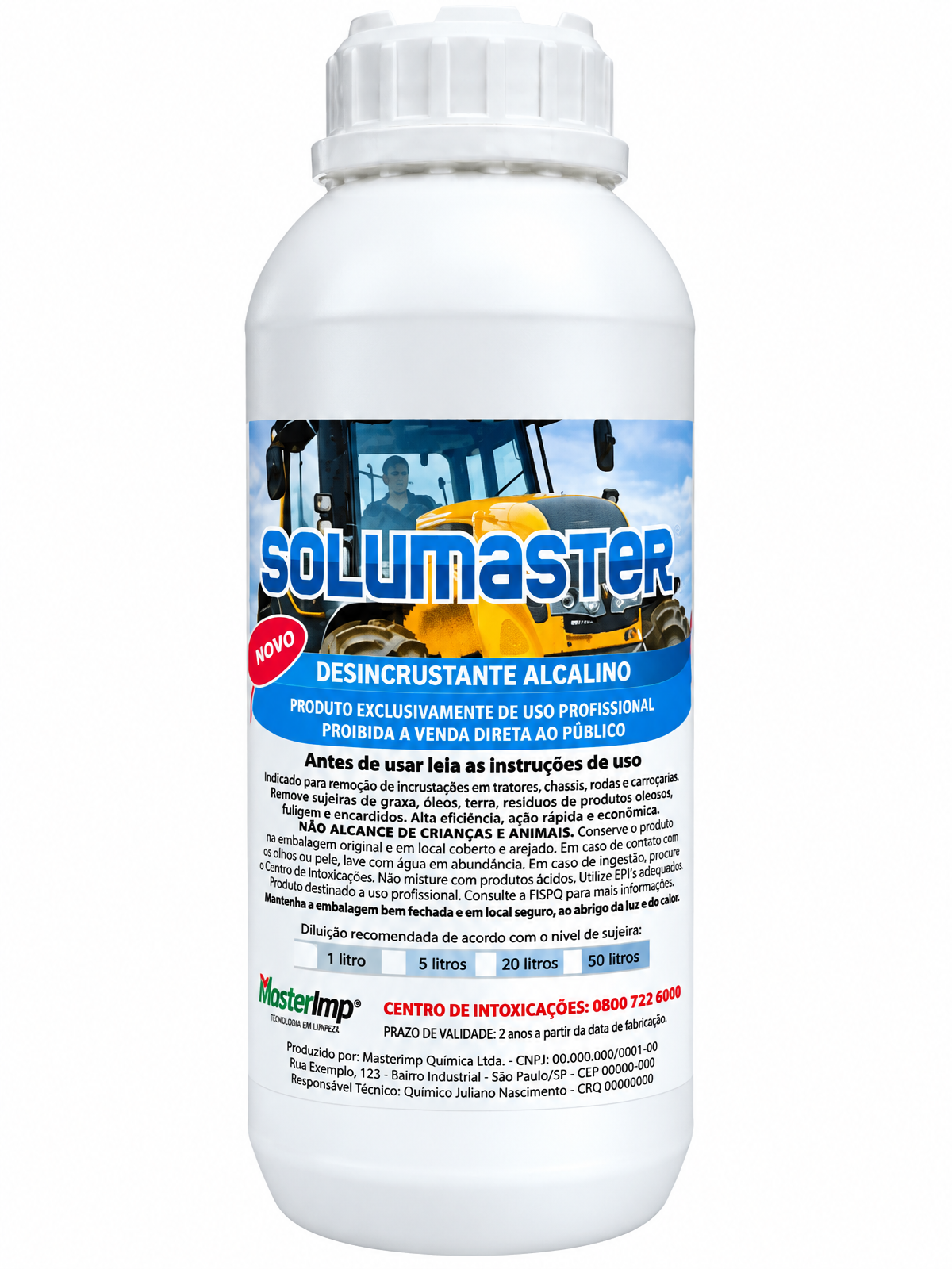 Solumaster Desincrustante Alcalino 1 L