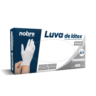 Luva Látex com Pó