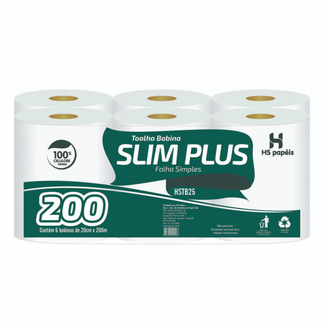 Toalha Bobina Slim Plus