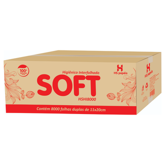 Papel Higiênico Interfolhado Soft