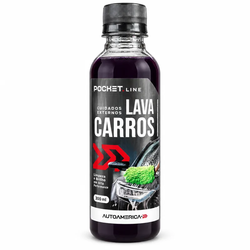 Lava Carros Pocket Line (shampoo automotivo)